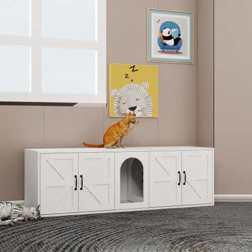 Modern Cat Litter Box Furniture