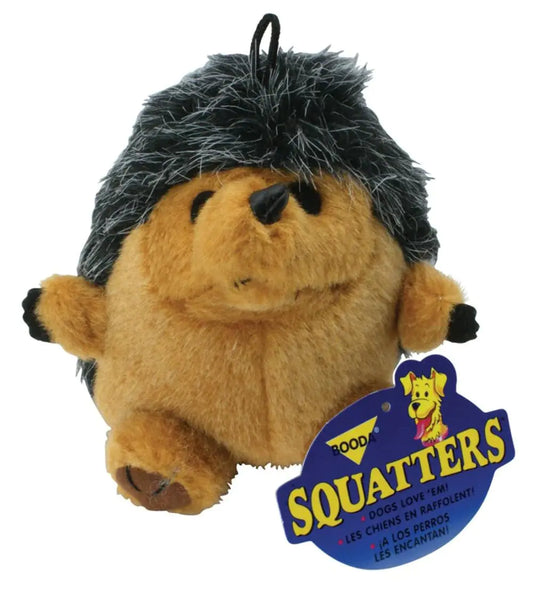 Doskocil Aspen Pet Products Squatter Hedgehog Toy Large