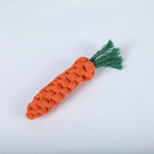 Durable Carrot Shaped Pet Chew Toy for Dogs