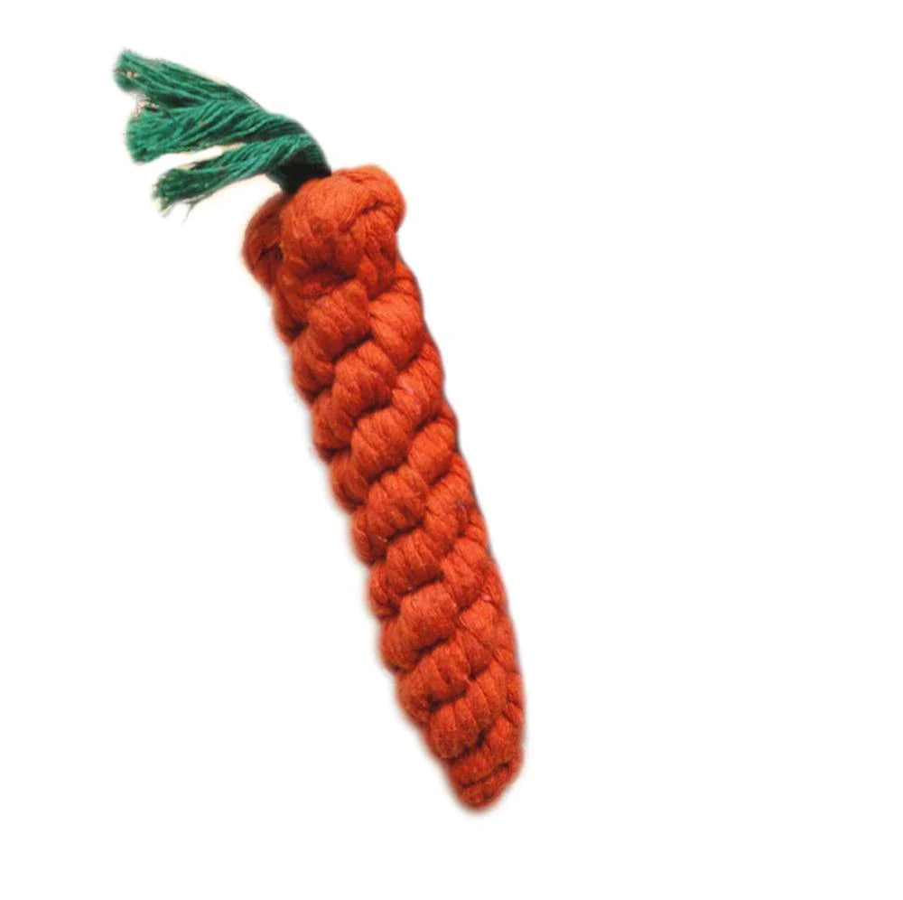 Durable Carrot Shaped Pet Chew Toy for Dogs