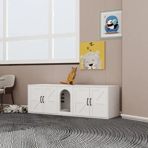 Modern Cat Litter Box Furniture
